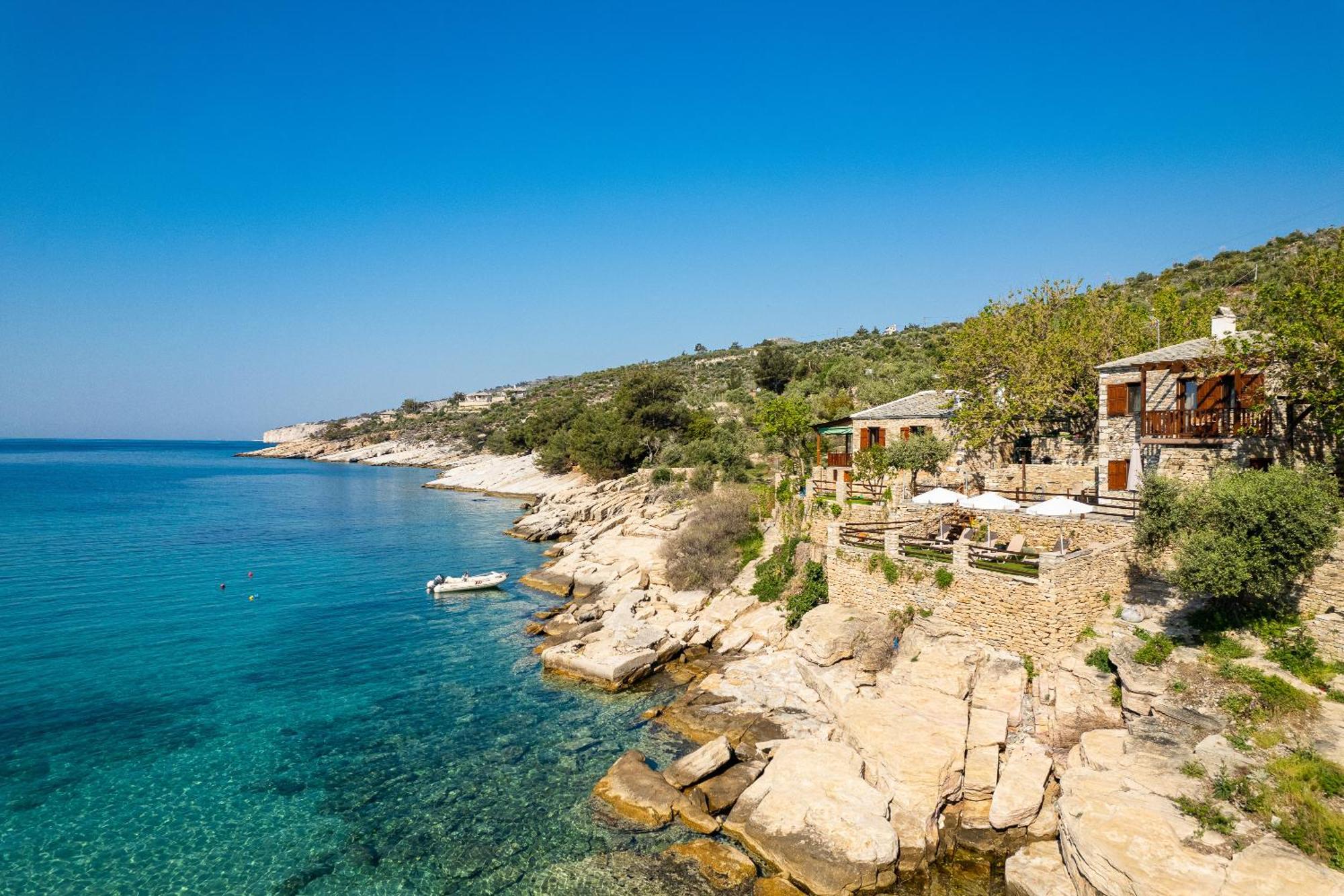 Villa Evilion Alikí Exterior foto